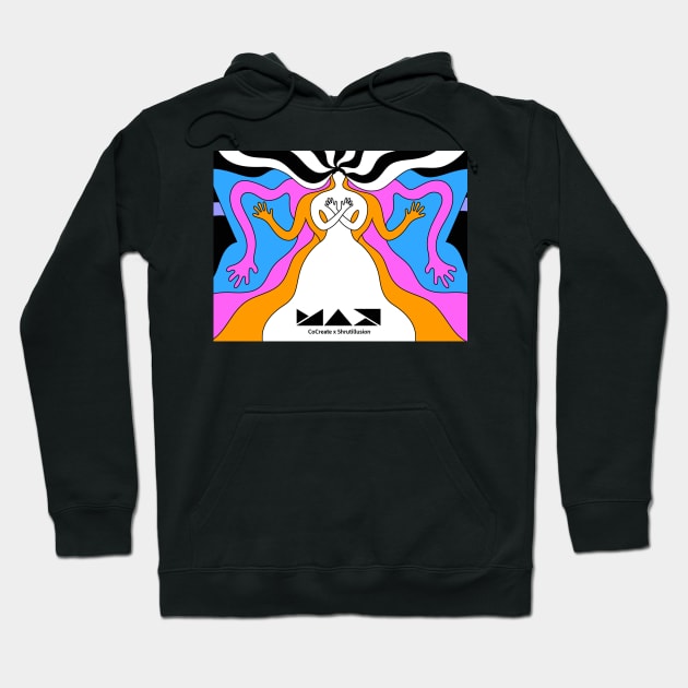 Creative Muse Hoodie by Shrutillusion